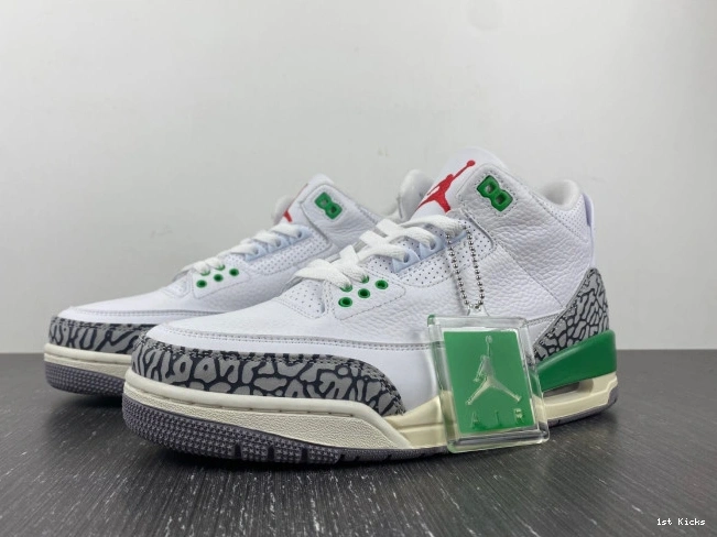 537 (W) EasyMatch Retro Lucky CK9246- 3 Green Jordan 0103